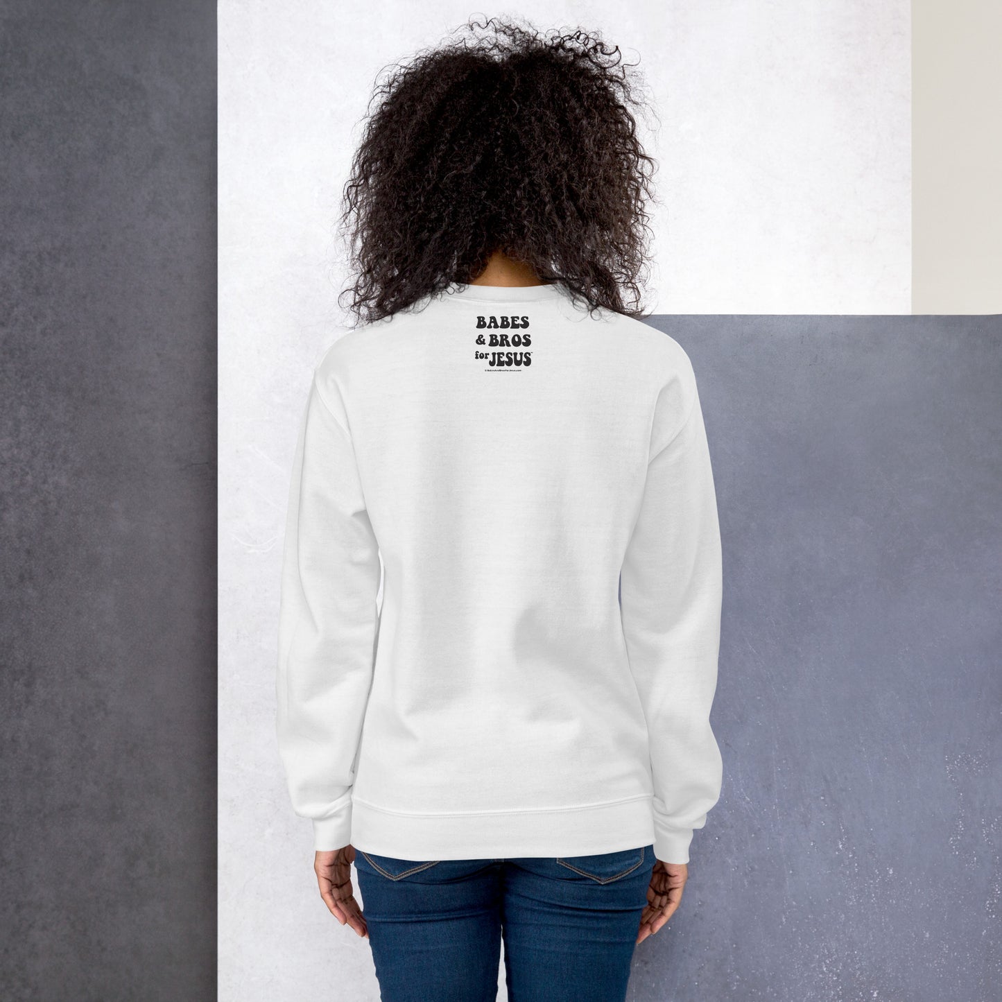 Women's Babes for Jesus sweatshirt