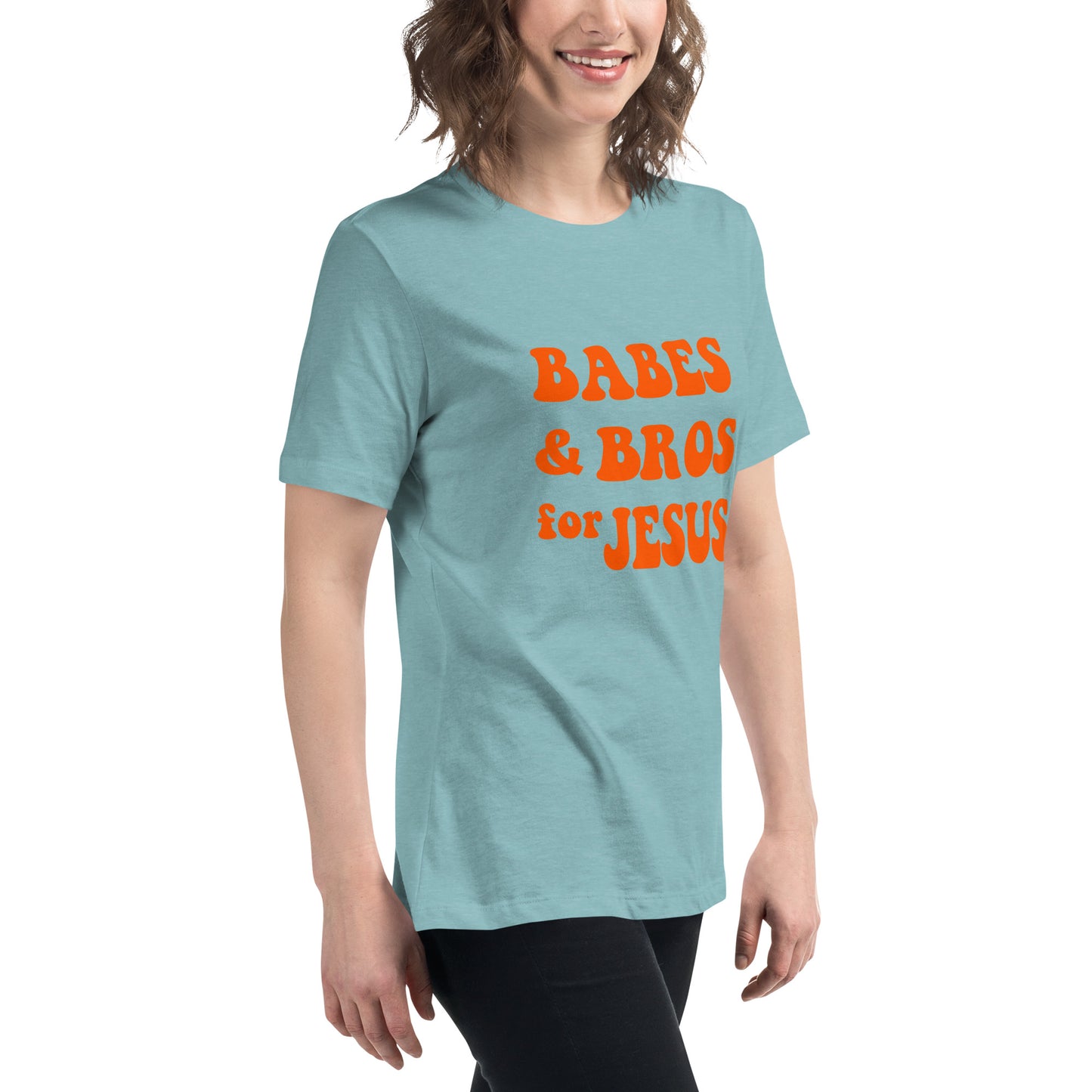 Women's Babes and Bros for Jesus short sleeve shirt