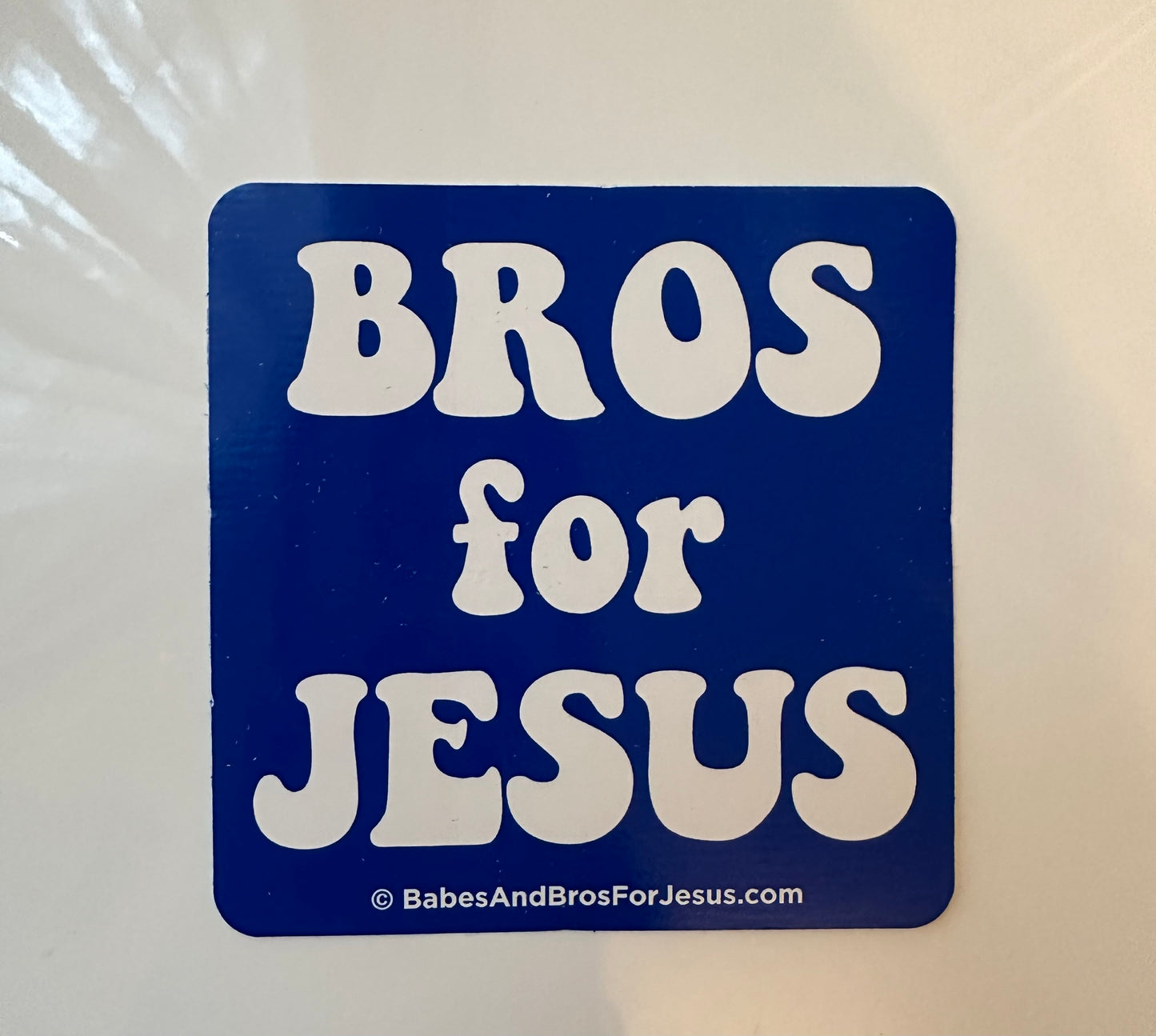 Bros for Jesus Bumper Sticker