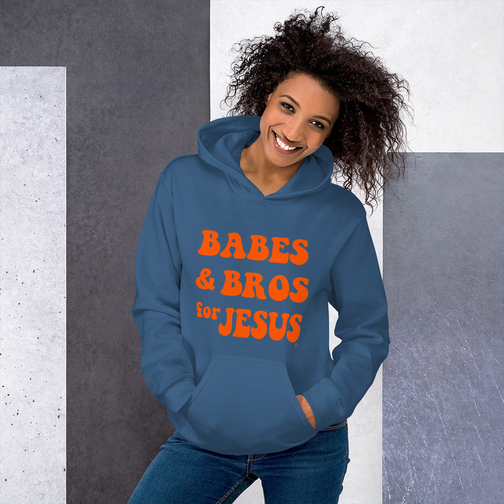 Women's Babes and Bros for Jesus Hoodie