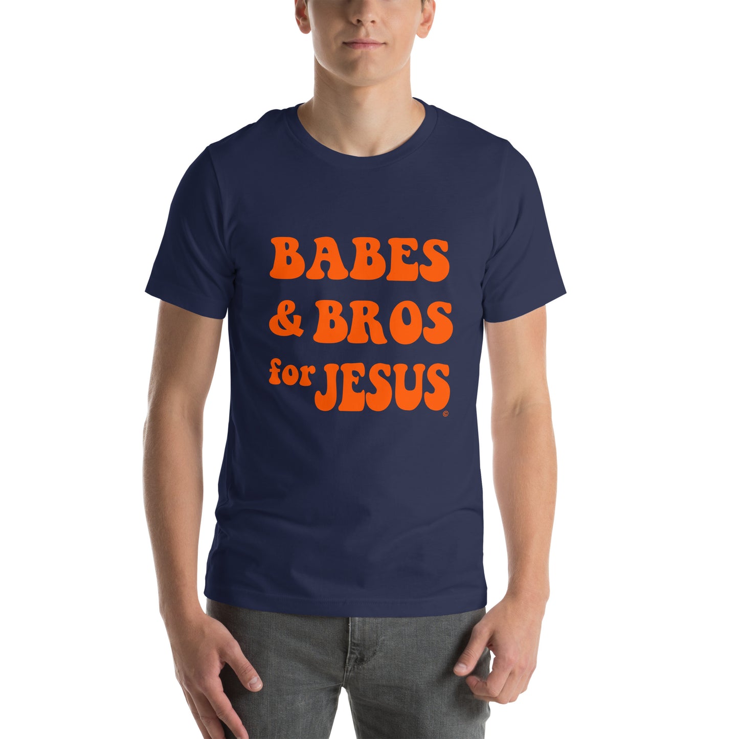 Men's Babes and Bros for Jesus shirt