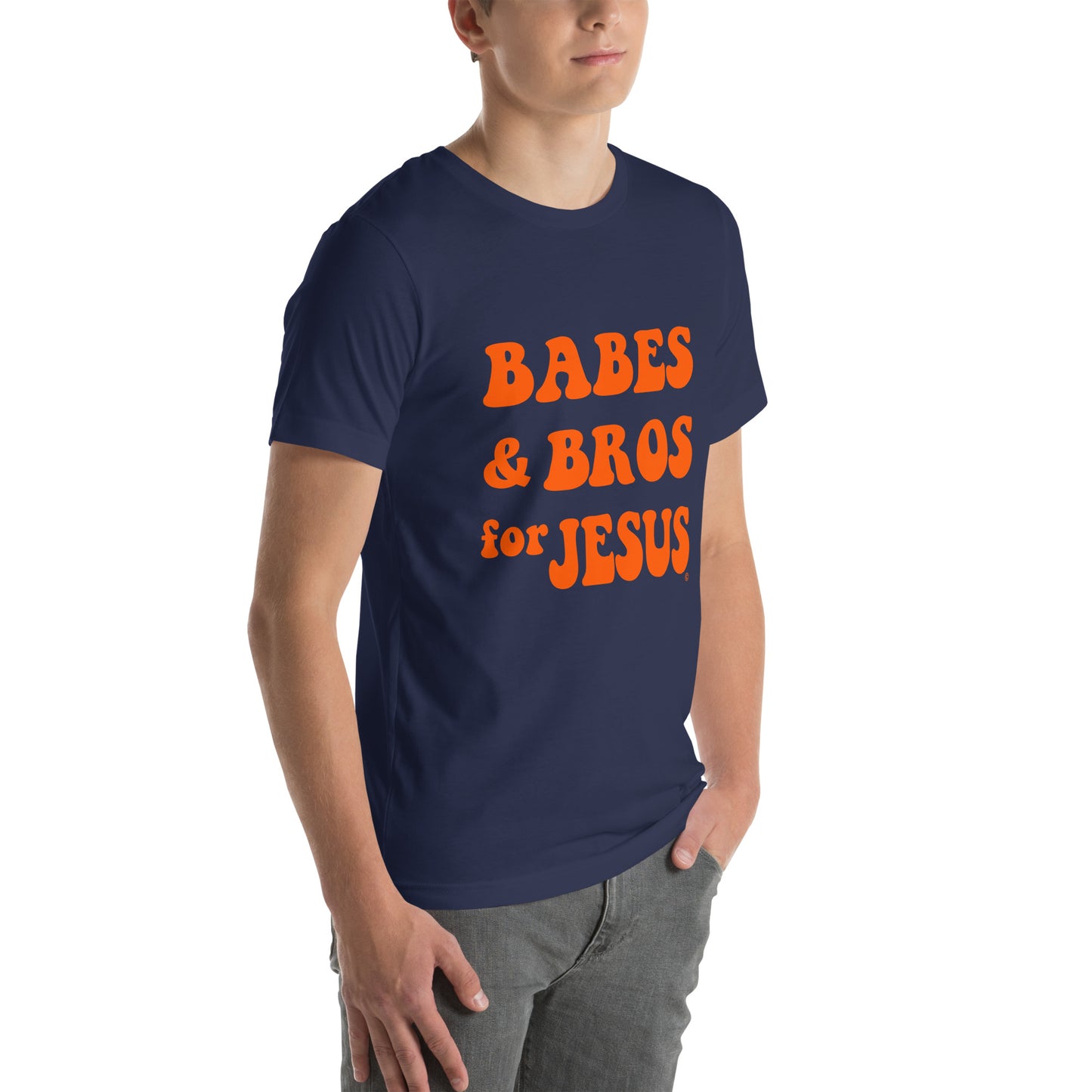 Men's Babes and Bros for Jesus shirt