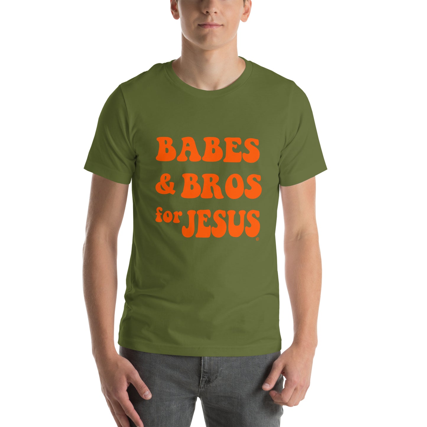 Men's Babes and Bros for Jesus shirt