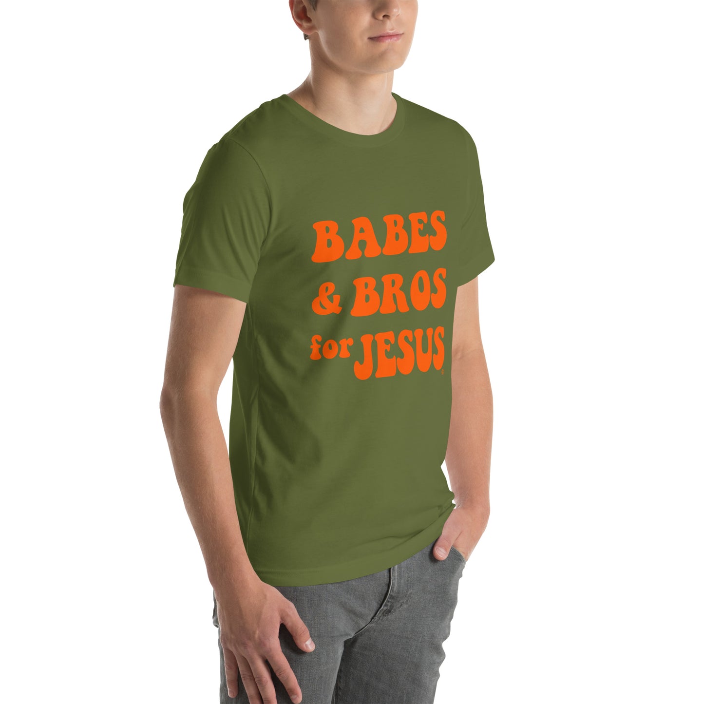 Men's Babes and Bros for Jesus shirt