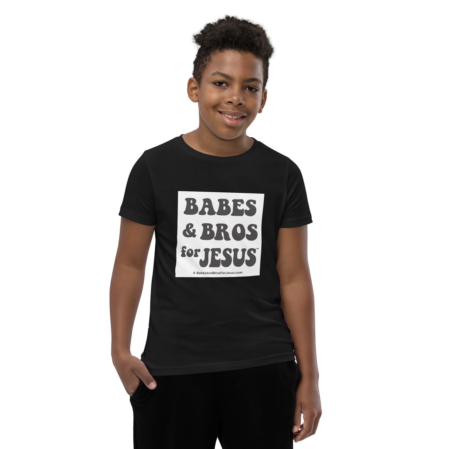 Babes and Bros for Jesus Youth Short Sleeve T-Shirt