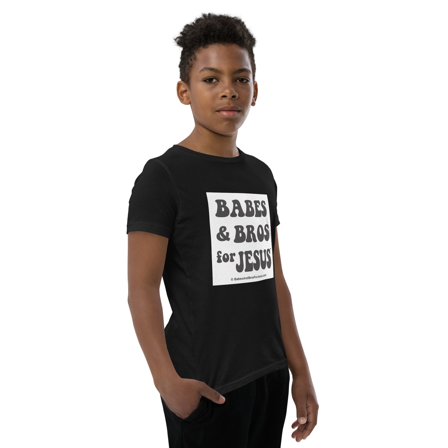 Babes and Bros for Jesus Youth Short Sleeve T-Shirt