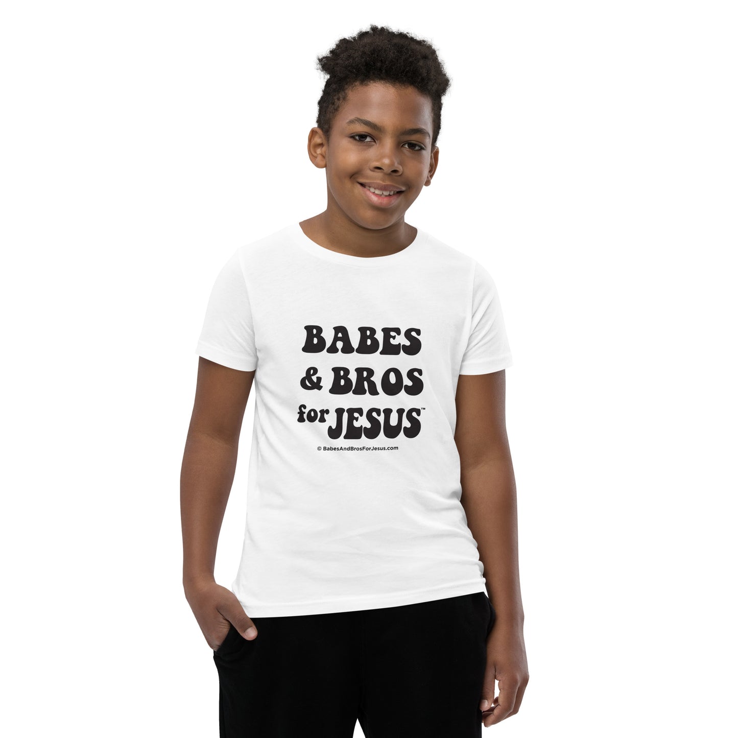 Babes and Bros for Jesus Youth Short Sleeve T-Shirt